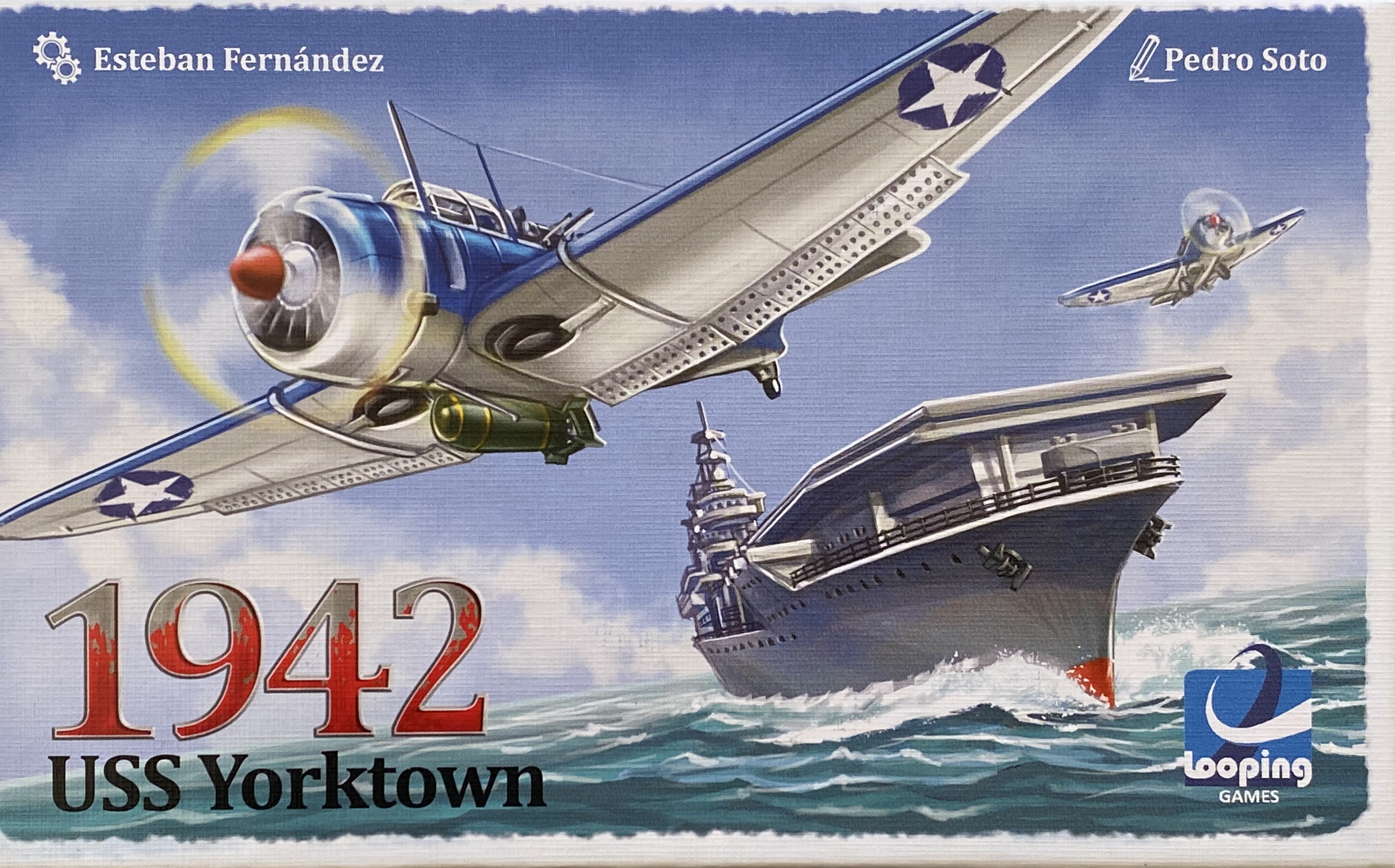 1942 USS ヨークタウンボックス表