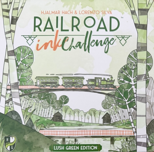 レイルロード インク チャレンジ ラッシュ グリーン エディションボックス表