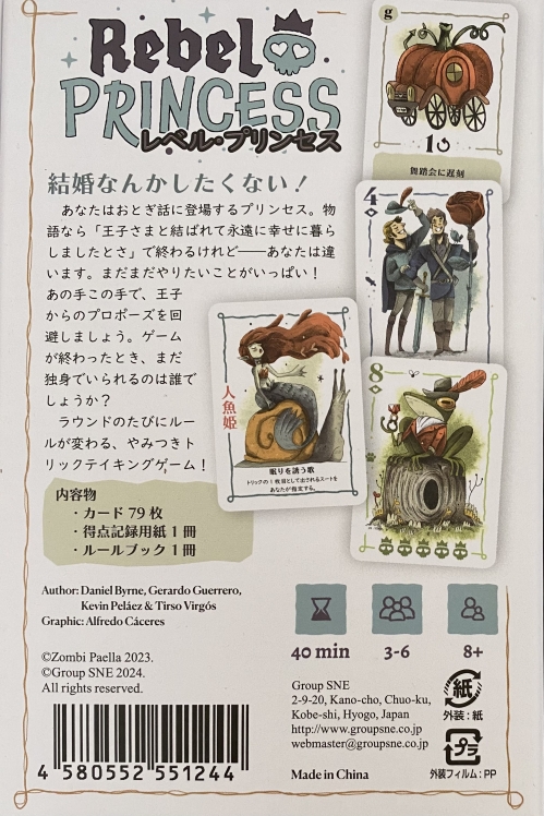 レベル プリンセスボックス裏